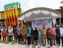 Kapolres Sukamara Ikuti Kegiatan Pengendalian Inflasi dan Peresmian Pasar SAIK