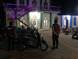 SAT SAMAPTA POLRES SERUYAN AMANKAN SHOLAT TARAWIH DI DUA MUSHOLLA KUALA PEMBUANG