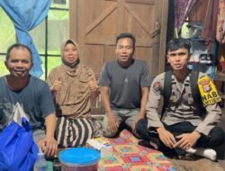 *Bhabinkamtimas Desa Matabu Salurkan Bantuan Sembako kepada Warga Kurang Mampu di RT 08, Wujud Kepedulian Polri kepada Masyarakat*