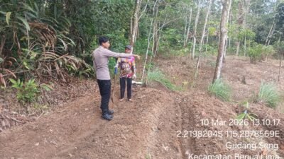 *Polsek Benua Lima Lakukan Sosialisasi dan Pengecekan Ketahanan Pangan di Desa Gudang Seng, Dukung Program Swasembada Pangan Nasional*