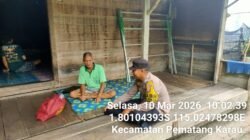 *Bhabinkamtibmas Desa Bambulung Aktif Sambangi Warga, Ajak Tangkal Hoaks dan Dukung Ketahanan Pangan*