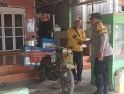 Jaga Kondusifitas Wilayah, Personel Polsek Balai Riam Laksanakan Patroli