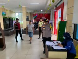 PAMAPTA II POLRES SERUYAN PATROLI OBJEK VITAL DAN DIALOGIS DI PASAR SAIK