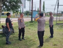 KAPOLRES SERUYAN TINJAU PEMBANGUNAN POS PAM DI HANAU, PASTIKAN KESIAPAN JELANG OPERASI KETUPAT 2026