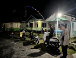 Polisi Hadir di Tengah Masyarakat, Polsek Pantai Lunci Rutin Patroli