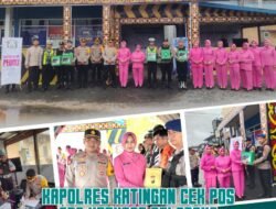 Kapolres Katingan Cek Pos Ops Ketupat Telabang