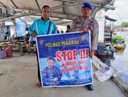 atroli Perairan, Personel Sat Polairud Sukamara Jaga Keamanan DAS Jelai dan Mapam