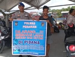 Personel Sat Polairud Sisir Perairan Sukamara, Ciptakan Rasa Aman