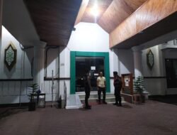 Patroli Malam di Bank Kalteng Sukamara, Polisi Antisipasi Premanisme