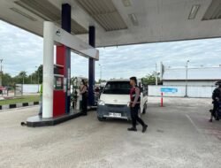 Patroli Harkamtibmas di SPBU Sukamara Berjalan Aman dan Lancar