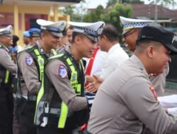 Perkuat Kebersamaan, Polres Kobar Gelar Apel Dan Halal Bihalal