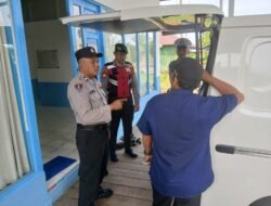 POLRES SERUYAN AMANKAN PENDISTRIBUSIAN MAKANAN BERGIZI GRATIS (MBG) DI DAPUR SPPG KUALA PEMBUANG