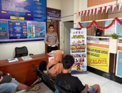 Tingkatkan Program Polantas Menyapa, Samsat Murung Raya Layani Pemohon Administrasi Bayar Pajak Dengan Humanis