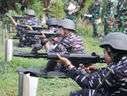 Asah Naluri Tempur Prajurit, Kodaeral XII Gelar Uji Menembak Glagaspur