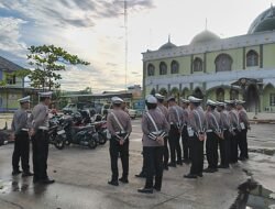 APEL PAGI SEBELUM BERTUGAS SATLANTAS POLRES KAPUAS