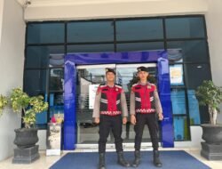 Jaga Harkamtibmas Tetap Aman, Personel Satsamapta Polres Barsel, Patroli Rutin Obvit Bank