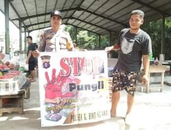 Cegah Pungli, Personel Polsek GB Awai Gencarkan Imbauan Dengan Masyarakat