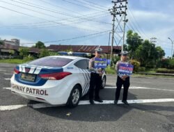 Wujudkan Kamseltibcarlantas Kondusif, Satlantas Polres Kapuas Antisipasi Balapan Liar.