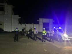 Patroli Malam Hari Di Komplek Pemda, Polres Murung Raya Cegah Aksi Balapan Liar