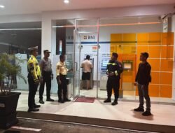 Cegah Kejahatan Pada Malam Hari, Polres Murung Raya Sambangi Perbankan