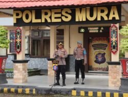 Pimpin Apel Pagi, Kapolres Murung Raya Tekankan Disiplin dan Aturan Kepada Seluruh Personel