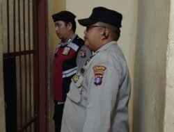 Pastikan Tahanan Sehat, Petugas Piket Rutin Kontrol Terus Rutan Polres Murung Raya