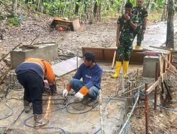Pembangunan Jembatan Garuda Masuki Tahap Pemasangan Angkur Besi