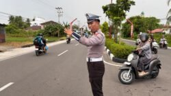 Hadir di Tengah Masyarakat, Satlantas Polres Kapuas Pengaturan Pagi