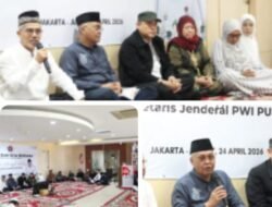 PWI Pusat Gelar Takziah dan Doa Bersama, Sekjen Zulmansyah Sekedang Dikenang Sosok Total dan Berdedikasi