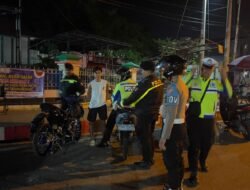Polres Murung Raya Patroli Rutin Di Kawasan Rawan Balap Liar