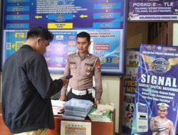 Samsat Murung Raya Layani Pemohon Administrasi Bayar Pajak Lewat Polantas Menyapa