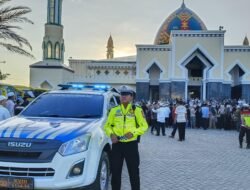 Satlantas Polres Murung Raya Kawal Pemberangkatan Jamaah Haji 2026