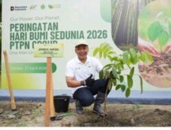 PalmCo Targetkan Tanam 50.000 Pohon, Perkuat Komitmen Lingkungan di Hari Bumi