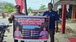 Jaga Moral Bangsa, Langkah Proaktif Polsek Rungan Sambangi Warga Jakatan Raya