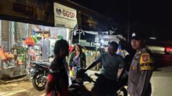 Cegah Kriminalitas Malam Hari, Polsek Manuhing Pastikan Kantor Pos dan Perbankan Aman