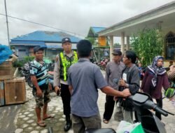 Polsek Kapuas Barat Gelar Patroli Dialogis Ajak Warga Jaga Kamtibmas