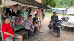 Wujud Kehadiran Negara, Polsek Rungan Pastikan Jakatan Raya Aman Lewat Patroli Humanis