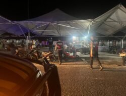 Hadir di Malam Hari, Polisi Berikan Rasa Aman di Pelabuhan