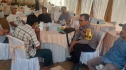 Bhabinkamtibmas Arut Utara Hadiri Resepsi Pernikahan Warga, Perkuat Silaturahmi Demi Kamtibmas AMAN