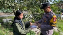 Sosialisasi Layanan 110, Bhabinkamtibmas  Pastikan Warga Tahu Cara Cepat Hubungi Polisi