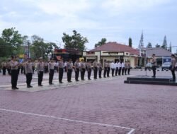 KAPOLRES SERUYAN PIMPIN APEL PAGI JAM PIMPINAN, TEKANKAN AKURASI LAPORAN DAN KEDISIPLINAN