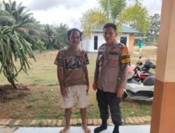 BHABINKAMTIBMAS DESA SANDUL SAMBANG WARGA, SAMPAIKAN HIMBAUAN KAMTIBMAS