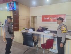 PATROLI KRYD DAN DIALOGIS POLSEK HANAU SAMBANG BANK KALTENG DAN PASAR SAIK PEMBANG HULU