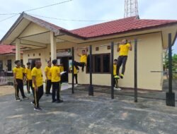 POLRES SERUYAN LAKSANAKAN KESAMAPTAAN JASMANI DAN UJIAN BELADIRI SEMESTER I T.A. 2026 GELOMBANG II