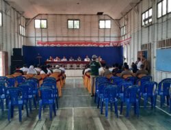 POLSEK SERUYAN HULU HADIRI SOSIALISASI BUDIDAYA NILAM DI DESA TUMBANG MANJUL, TARGET 300 HA SIAP BANGUN PABRIK