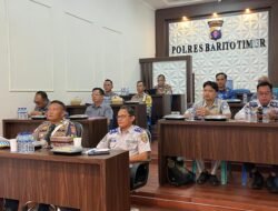 *Perkuat Sinergi Keselamatan Jalan, Satlantas Polres Bartim Ikuti Rapat Forum LLAJ Secara Daring*