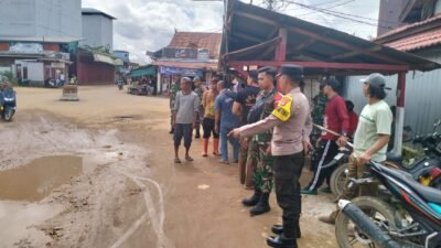 Perkuat Kamtibmas, Polsek Katingan Tengah Sambangi Warga