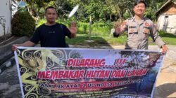 **“TIDAK ADA RUANG UNTUK API!” Polsek Patangkep Tutui Gencarkan Sosialisasi Karhutla di Desa Bentot**