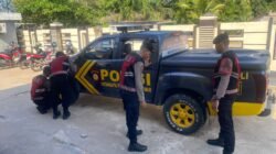 **“SIAP JAGA MALAM, SIAP AMANKAN WILAYAH!” Satsamapta Polres Bartim Gelar Serah Terima Piket Patroli Ranmor R4**