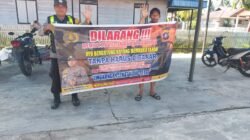 Stop Karhutla, Polsek Kapuas Barat Berikan Sosialisasi dan menyampaikan bahaya kebakaran hutan dan lahan Kepada Warga Masyarakat